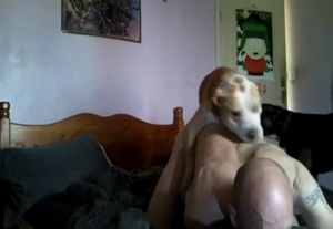 Playful animal and crazy as fuck zoofil