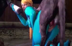 Sexy stallion enjoying 3D fucking